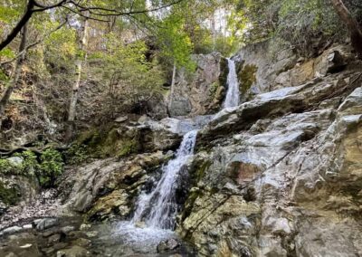 Водопад Mesopotamos в Троодосе