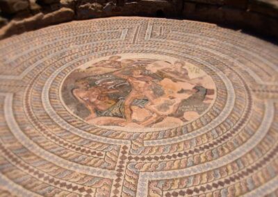 Мозаика Лабиринт Минотавра: Археопарк в Пафосе (Кипр)